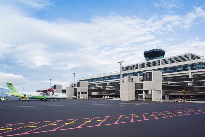 Archivo - Aeropuerto de La Palma en una imagen de archivo