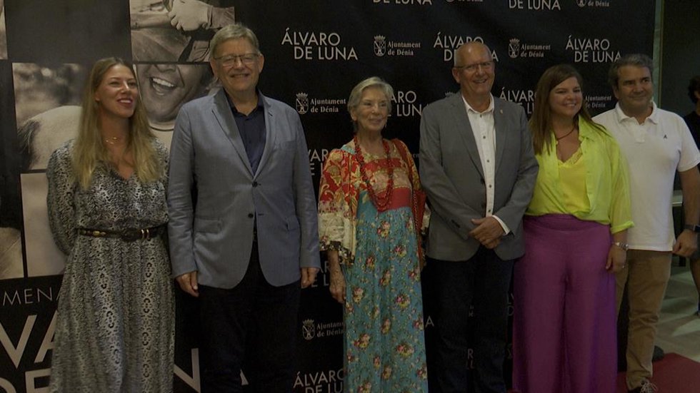 Ximo Puig presente en el homenaje a Álvaro de Luna