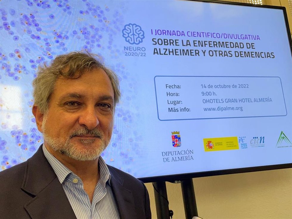 El vicepresidente de la Diputación de Almería, Ángel Escobar.
