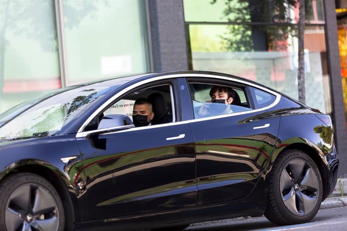 Un vehículo VTC, en una imagen de archivo.