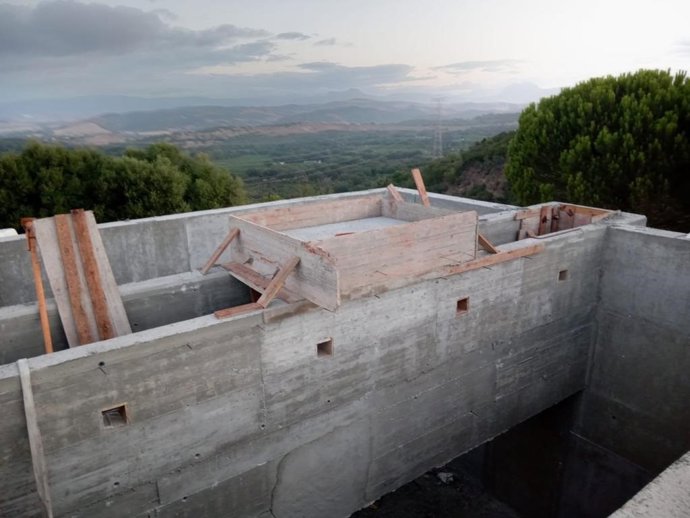 Imagen de una actuación hídrica de la Junta en el Campo de Gibraltar.