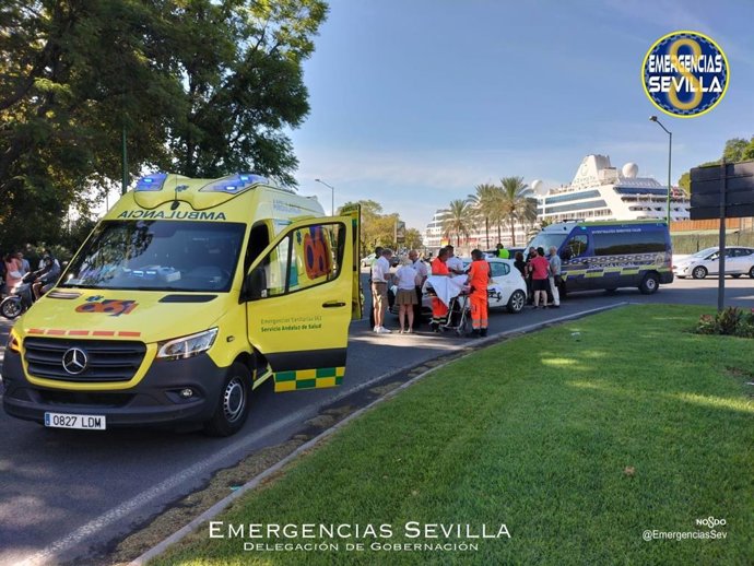 Atropello en la Glorieta Marineros