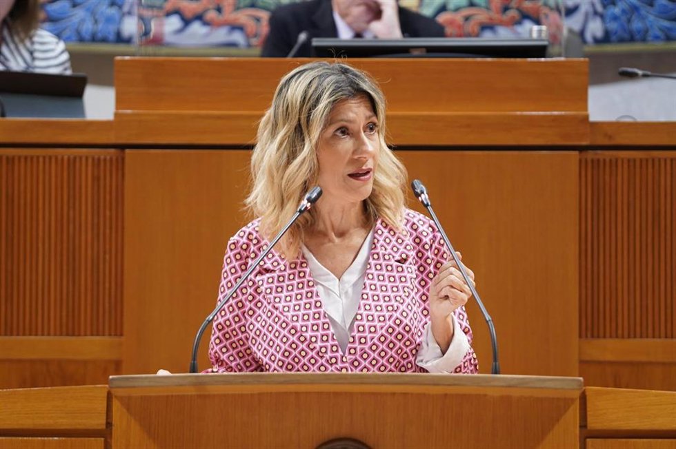 Archivo - La portavoz del PP Aragón, Mar Vaquero.