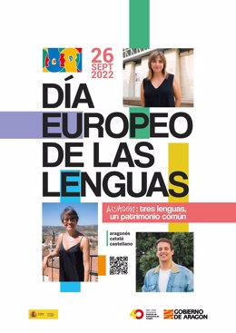 Cartel del Día Europeo de las Lenguas 2022.