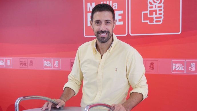 Yeray Díaz, secretario de Economía, Transporte y Turismo del PSOE de Melilla