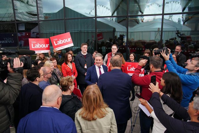 El líder laborista, Keir Starmer