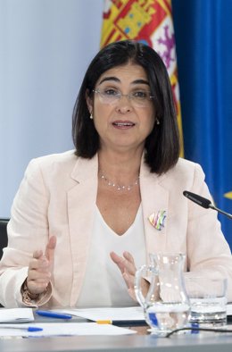 Archivo - La ministra de Sanidad, Carolina Darias