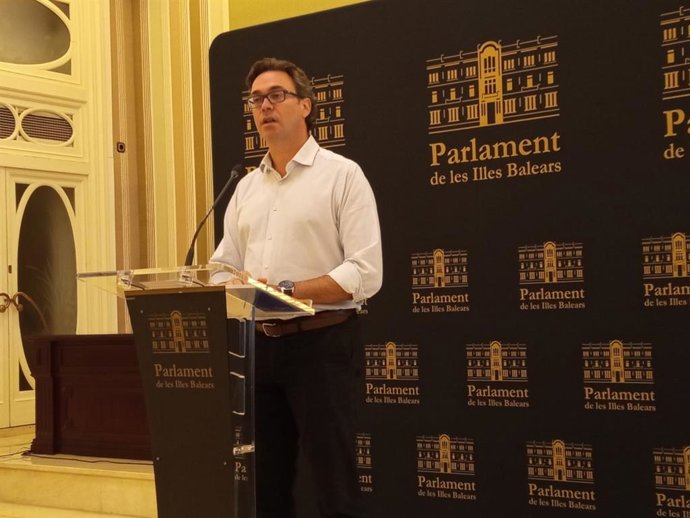 El portavoz del PP en el Parlament, Antoni Costa.