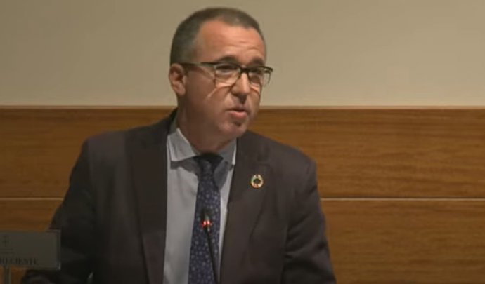 El consejero de Salud, Pablo Fernández Muñiz