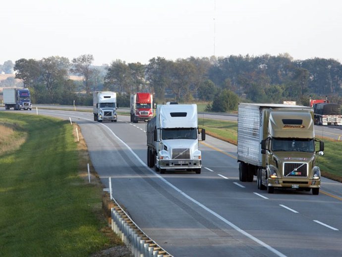 Archivo - Indiana Toll Road