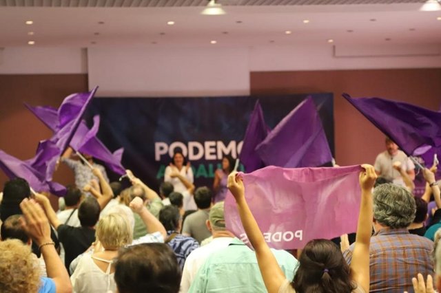 Conferencia Municipalista de Podemos Andalucía en Mollina (Málaga).