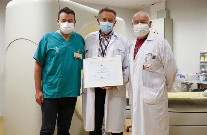 El Hospital La Fe recibe la máxima puntuación de calidad de la Sociedad Europea de Radiología