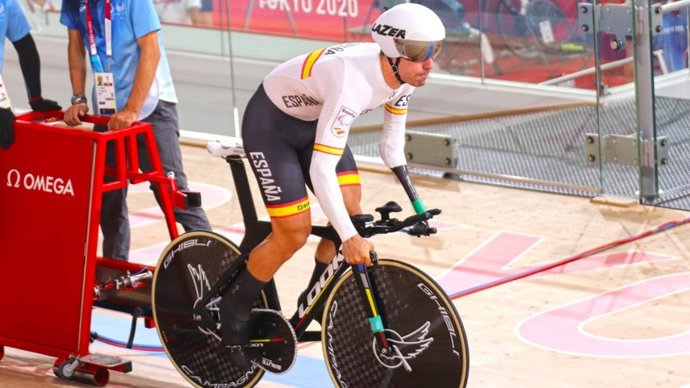 Selección española de ciclismo adaptado en pista