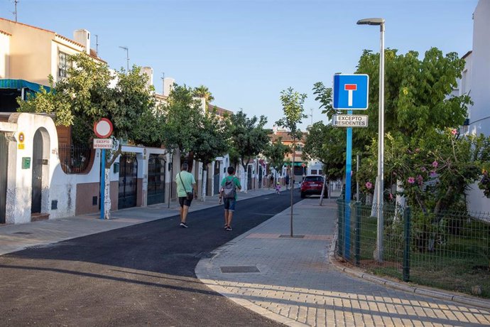 Sevilla.-El Ayuntamiento de Mairena del Aljarafe concluye la primera fase de reurbanización del barrio de Cavaleri