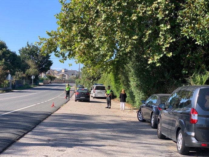 Control de tráfico. Imagen de archivo.