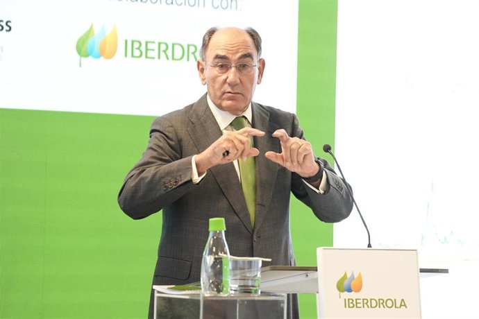 El presidente de Iberdrola, Ignacio S.Galán.