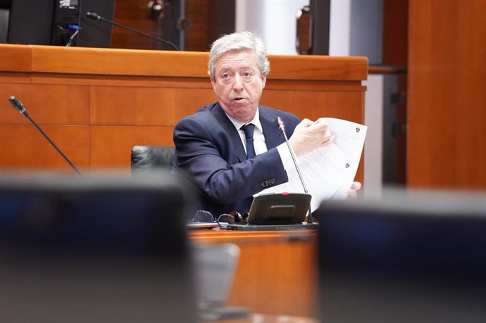 El presidente de la Cámara de Cuentas de Aragón, Alfonso Peña.