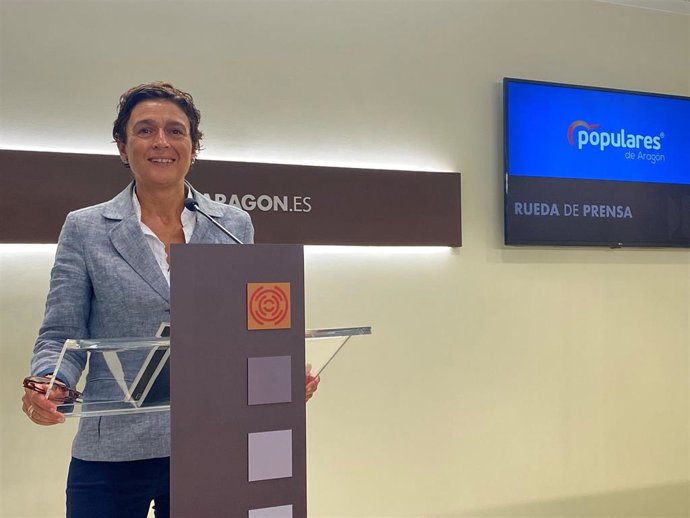 La portavoz 'popular' de Sanidad en las Cortes, Ana Marín.