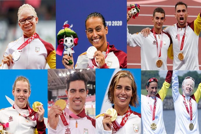 Los medallistas paralímpicos en Tokyo 2020 serán homenajeados este lunes en la Gala de la AEPD en Dos Hermanas (Sevilla).