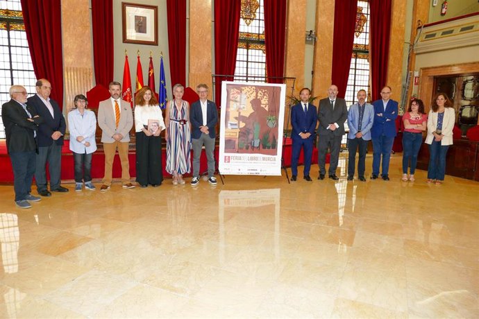 Imagen de la presentación de la Feria del Libro