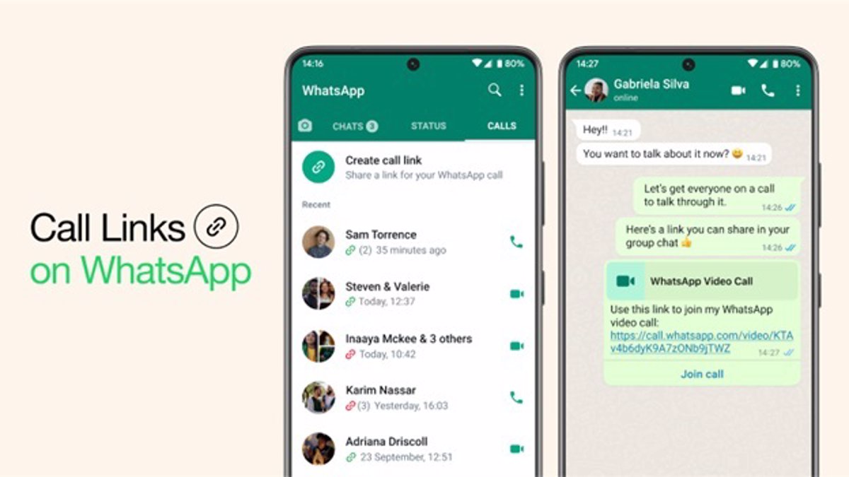 WhatsApp introduces call links