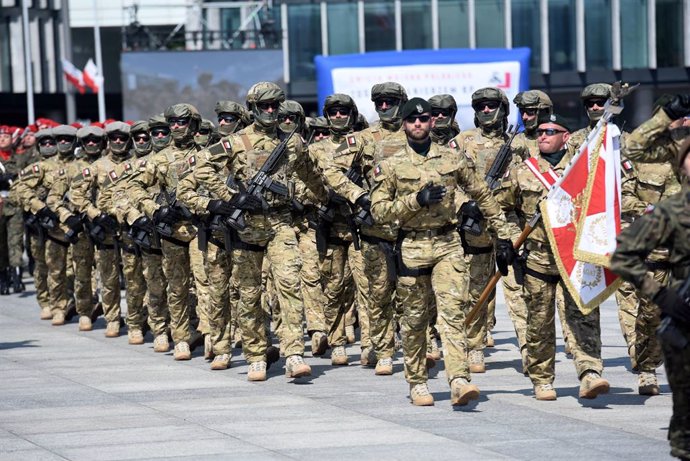 Desfile de las Fuerzas Armadas de Polonia (imagen de archivo).