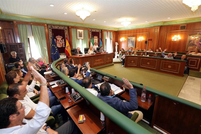 Pleno del Ayuntamiento de Marbella