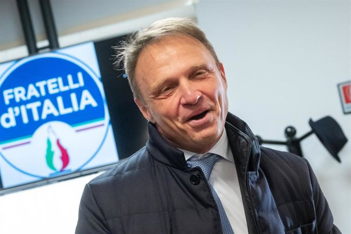 El dirigente de Hermanos de Italia Francesco Lollobrigida