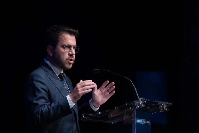 El president de la Generalitat, Pere Aragons