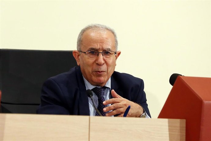 Archivo - El ministro de Exteriores de Argelia, Ramtane Lamamra
