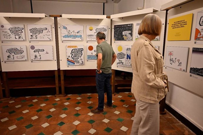 Exposición 'La ciencia según Forges', en la Escuela de Estudios Árabes