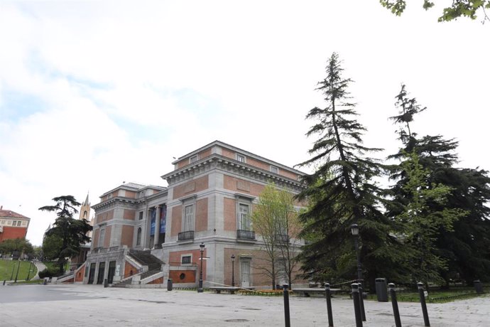 Archivo - Fachada del Museo del Prado, en Madrid (España) a 13 de abril de 2020.