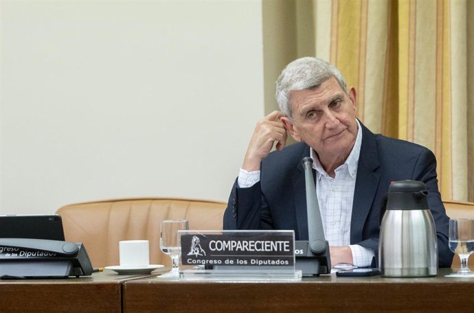 Archivo - El presidente de la Corporación RTVE, José Manuel Pérez Tornero, comparece en la Comisión Mixta de Control Parlamentario de la Corporación RTVE y sus Sociedades, a 20 de junio de 2022, en Madrid (España).