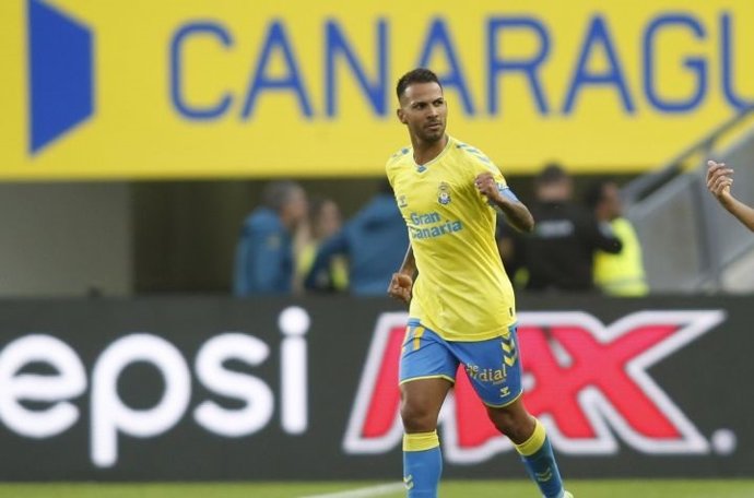 Archivo - Jonathan Viera durante un partido con la UD Las Palmas