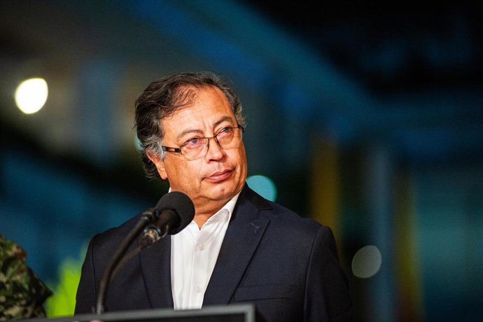 El presidente de Colombia, Gustavo Petro