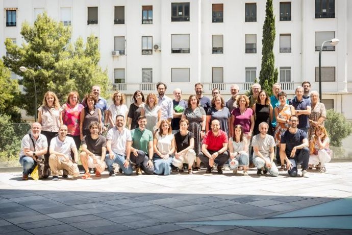 Parte del equipo de Servicios Digitales de Aragón