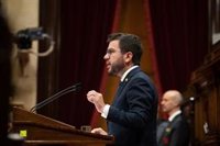 Aragonès erigeix Catalunya com un "mur contra el feixisme"