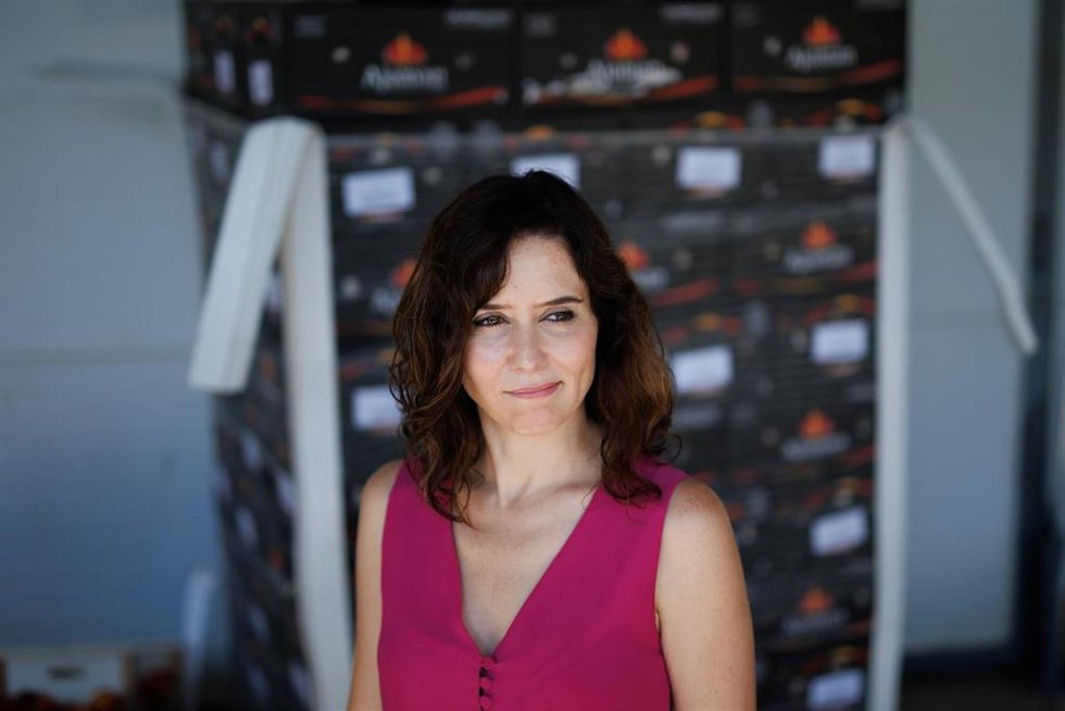 La presidenta de la Comunidad de Madrid, Isabel Díaz Ayuso. Archivo.
