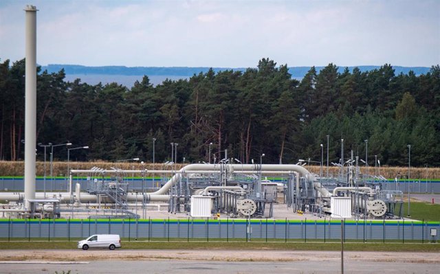 Instalaciones del Nord Stream en Lubmin, Alemania