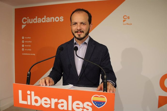 El portavoz de Ciudadanos, Pablo Baena