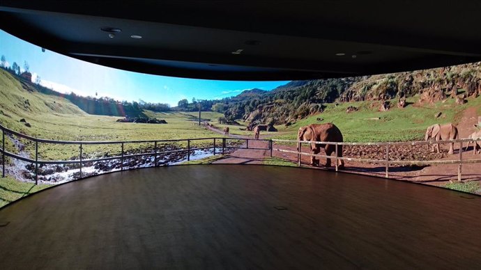 Experiencia virtual 360 grados en el Parque de la Naturaleza de Cabárceno.