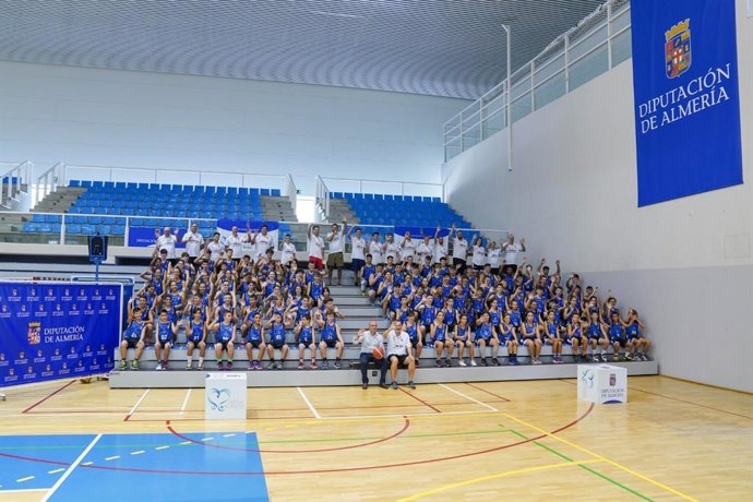 Actividad en el Pabellón Moisés Ruiz de Almería