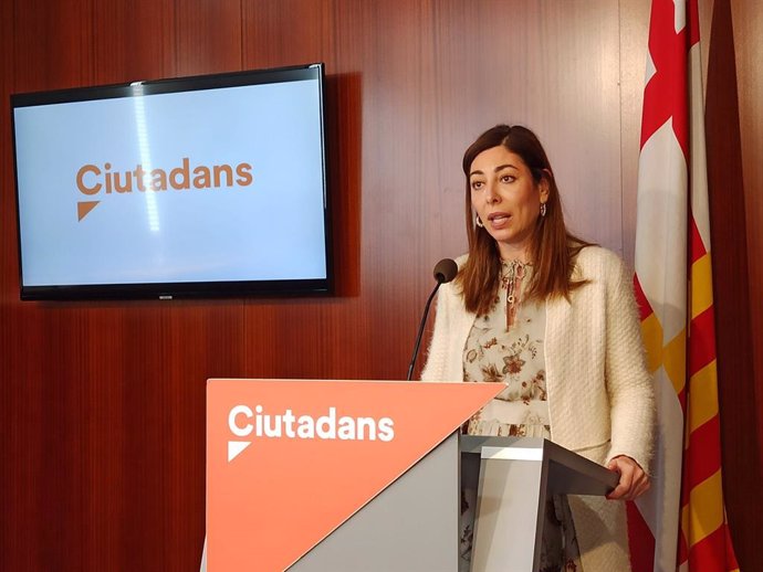 La presidenta de Cs a l'Ajuntament de Barcelona, Luz Guilarte