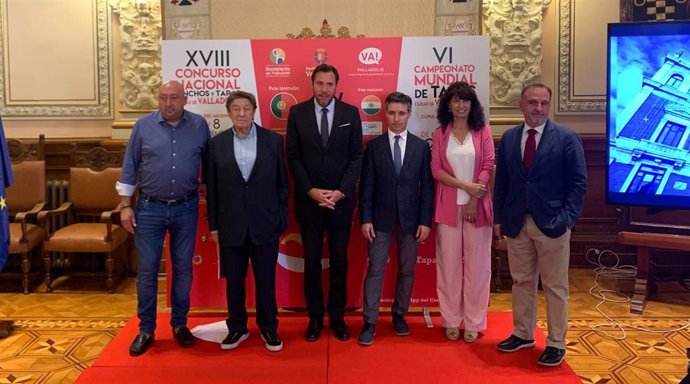 Presentación de los concursos Nacional y Mundial de Pinchos y Tapas de Valladolid.