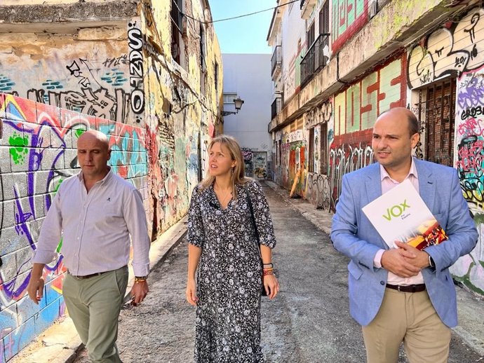 La portavoz de Vox en el Ayuntamiento de Sevilla, Cristina Peláez.
