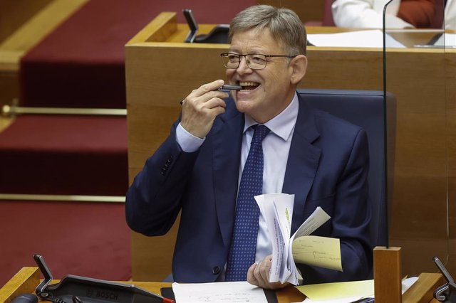 El president de la Generalitat, Ximo Puig, durante el Debate de Política General