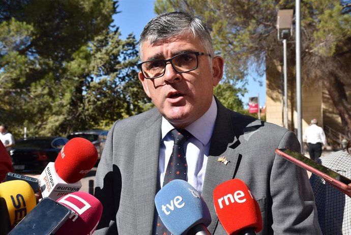 El diputado del PSOE en las Cortes regionales por Cuenca, Ángel Tomás Godoy.