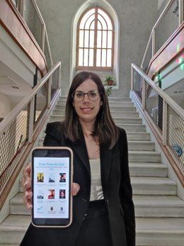 La diputada provincial de Cultura y Cine de Almería, Almudena Morales.