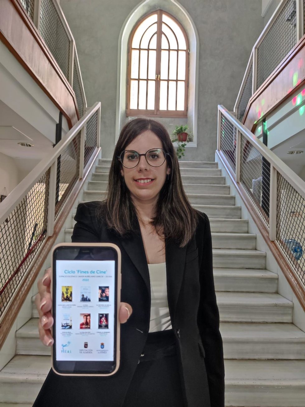 La diputada provincial de Cultura y Cine de Almería, Almudena Morales.