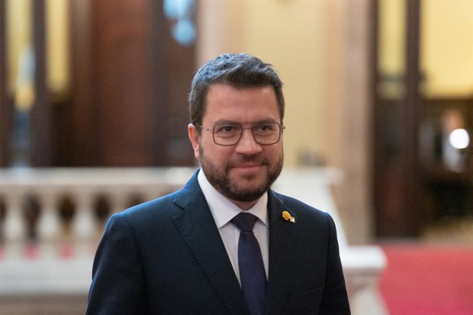 El president de la Generalitat, Pere Aragons